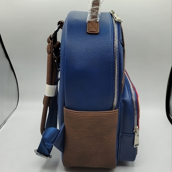 Loungefly Captain America Infinity Saga Marvel Backpack - Picture 7 of 10